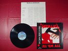 Metallica - BLUE LABEL Kill ' Em All Japan LP OBI Megadeth Anthrax Iron Maiden