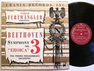 FURTWANGLER VPO Urania URLP 7095 RARE LP BEETHOVEN Eroica EX