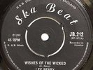 Lee Perry Wishes Of The Wicked / Hold Down Ska Beat Studio One LISTEN