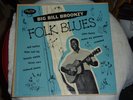 *BIG BILL BROONZY* FOLK BLUES LP 25 cm PRINTED IN  U.S.A.Emarcy Réf: MG 26034