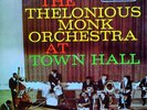 THELONIOUS MONK ORCH  - AT TOWN HALL - RIVERSIDE LP - STEREO PRESSING