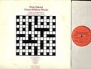 PETER GABRIEL games without words (demos) LP EX/VG GABA 1 prog art rock classic