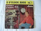Johnny O'Keefe & the Dee Jays 6 O'Clock Rock 45 Ext Play Vinyl Record Good Cond.