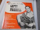 Lefty Frizzell Listen to Lefty rare double gatefold EP Columbia