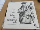 REINE FLACHOT JS BACH VIOLINCELLO SOLO BWV 1-4 DUTCH 1LP INT 192.514