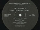 J.P.'s Force - Time To Throw Down LP - Sensational Rare Modern Soul Boogie VG+