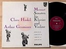 CLARA HASKIL & ARTHUR GRUMIAUX violin sonatas MOZART 1stPress 1950s PHILIPS MINT