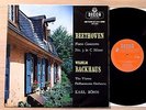 WILHELM BACKHAUS piano BEETHOVEN BOHM 1950s UK ED1 DECCA LXT 5353 MINT