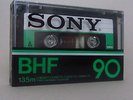 SONY BHF 90 (1x) SEALED CASSETTE TAPE MADE IN JAPAN (with small tear on seal)
