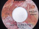 70s Soul Funk 45 PATTI JO Make Me Believe In You WAND HEAR