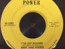 FUNK NORTHERN SOUL CROSSOVER MARY JANE HOOPER I've Got Reasons POWER 45 HEAR