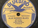 Bluebird 6024 BO CARTER Blue Runner Blues V++/EE+  BLUES 78 rpm 1935