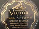 Victor 20574 Blind Mamie Forehand DON'T MIND DYING  Memphis  1927 78 rpm EE+