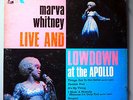 MARVA WHITNEY w/JAMES BROWN LIVE & LOWDOWN AT APOLLO ULTRA-RARE ORIG '69 KING LP