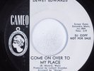 Northern Soul 45 DEWEY EDWARDS Come On Over To Place CAMEO promo HEAR