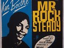 KEN BOOTHE Mr. Rock Steady REGGAE STUDIO ONE SILKSCREEN LP VG++