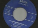 DOOWOP R&B - MONOGRAMS -  MY BABY DEAREST DARLING  -HEAR BOTH - 1958 KCP SAGA