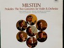 Prokofiev 2 Violin Concertos Milstein /Guilini No1,De Burgos No2 SAX 5275 NM