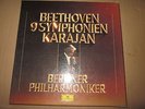 Beethoven 9 Symphonien Berliner Philharmoniker Herbert von Karajan DGG 8 LP Box