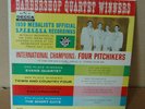 Barbershop Quartet Winners International Champions 4 Pitchikers LP Record Decca