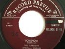 Rare 1951 Black Gospel R&B RCA Promo 45 STARLIGHT SPIRITUAL SINGERS Somehow