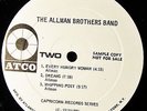 RARE  WHITE LABEL PROMO 1969 ORIG 1st   ALLMAN BROTHERS   Hard WHIPPING POST LP