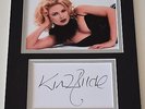 Kim Wilde Signed Autograph 10x8 photo mount display Kids in America Music COA