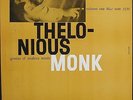 THELONIOUS MONK GENIUS OF MODERN MUSIC Vol 1 LP BLUE NOTE 1510 DG RVG 1956