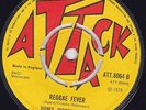 SIDNEY GEORGE & JACKIE - REGGAE FEVER b/w At The Club UK 1st press  MP3 BOSS