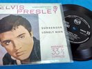 Elvis Presley With The Jordanaires ?Surrender / Lonely Man 7 Single 1961 Spain