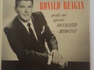 RONALD REAGAN Speaks Out Against Socialized Medicine LP AMA GATEFOLD Rare Prez