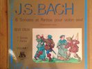 RARE - DEVY ERLIH - Bach , Sonates & Partitas No1 - ADES 13054 - EX++