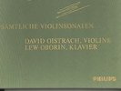 4lp box philips r/w holland 835245-48ay beethoven sonatas oistrach-oborin nm-
