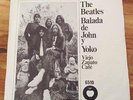THE BEATLES *BALADA DE JOHN Y YOKO* 1969 MEXICO APPLE 45