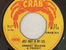 ERNEST WILSON & FREDDY - JUST ONCE IN MY LIFE - CRAB ( 1969 SKINHEAD 7 )