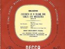 Brahms Violin Concerto - Ossy Renardy, Munch - LXT 2566 1st. UK no stereo exists