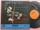 CHRISTIAN FERRAS & SCHURICHT Brahms Violin ORIG Decca LXT 2949 UK-1954 LP NM