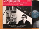 ZRG 605 Mendelssohn Piano Concertos Brenda Lucas John Ogdon Argo ED2 Oval NM/EX