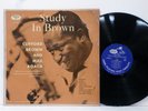 CLIFFORD BROWN Max Roach STUDY IN BROWN Rare Jazz LP EmArcy MG36037 1955 DG