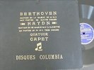 QUATUOR CAPET / BEETHOVEN - HAYDN / COLUMBIA   7*78 RPM