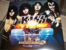 KISS 2 Lp Vinyl Set Import 1983 Live 10TH ANNIVERSARY TOUR Blue Vinyl GATEFOLD