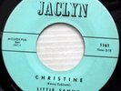 LITTLE SAMMY & The TONES orig. doowop 45 Over The Rainbow b/w Christine mg1022