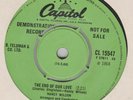 Nancy Wilson Face it girl, it's over Capitol CL 15547 EX  Demo