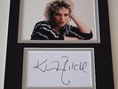 Kim Wilde Signed Autograph 10x8 photo mount display Kids in America Music COA