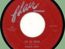 RICHARD BERRY (w/ group) The Big Break / What You Do to Me 45rpm Flair 1955