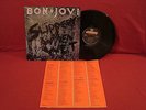 BON JOVI SLIPPERY WHEN WET 1ST PRESSING A1/B1 VG++ ROCK LP