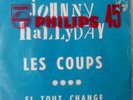 Johnny Hallyday 45 tours Juke Box  les coups
