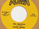 COUNT SIDNEY & DUKES Feel Delicious GOLDBAND 45 funk soul NM 7”