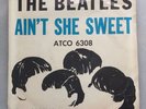 THE BEATLES RARE ATCO PICTURE SLEEVE ATCO # 6308 AIN'T SHE SWEET/NOBODY'S CHILD