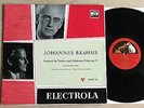 FURTWANGLER MENUHIN violin concerto BRAHMs 1950s ED1 ELECTROLA WALP 524 NM